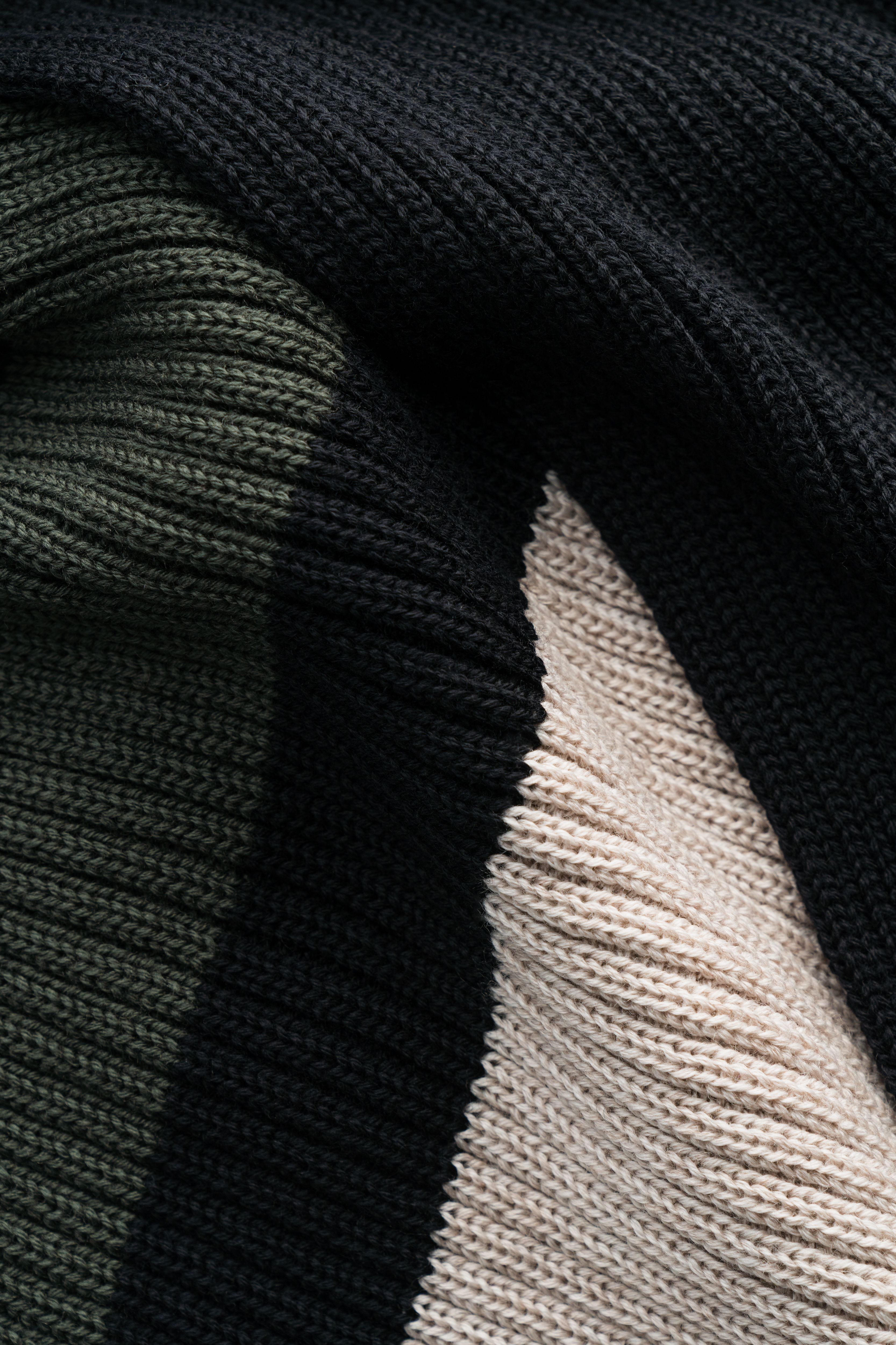 Fringe Scarf Black - 10