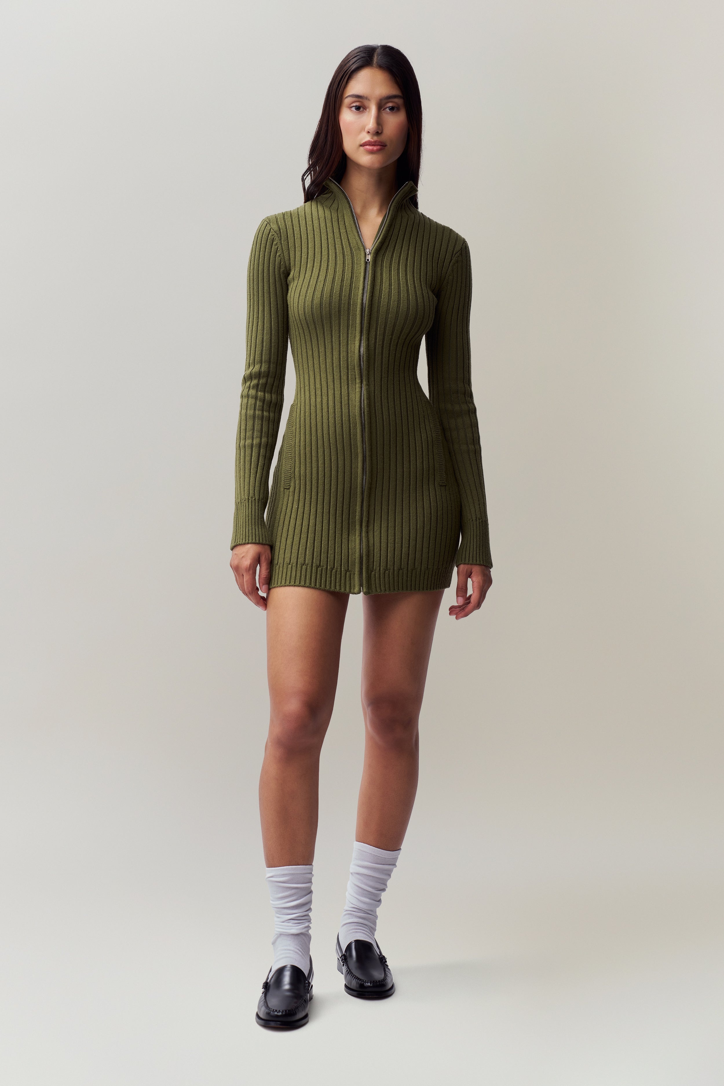 NELL ZIP UP DRESS - 4