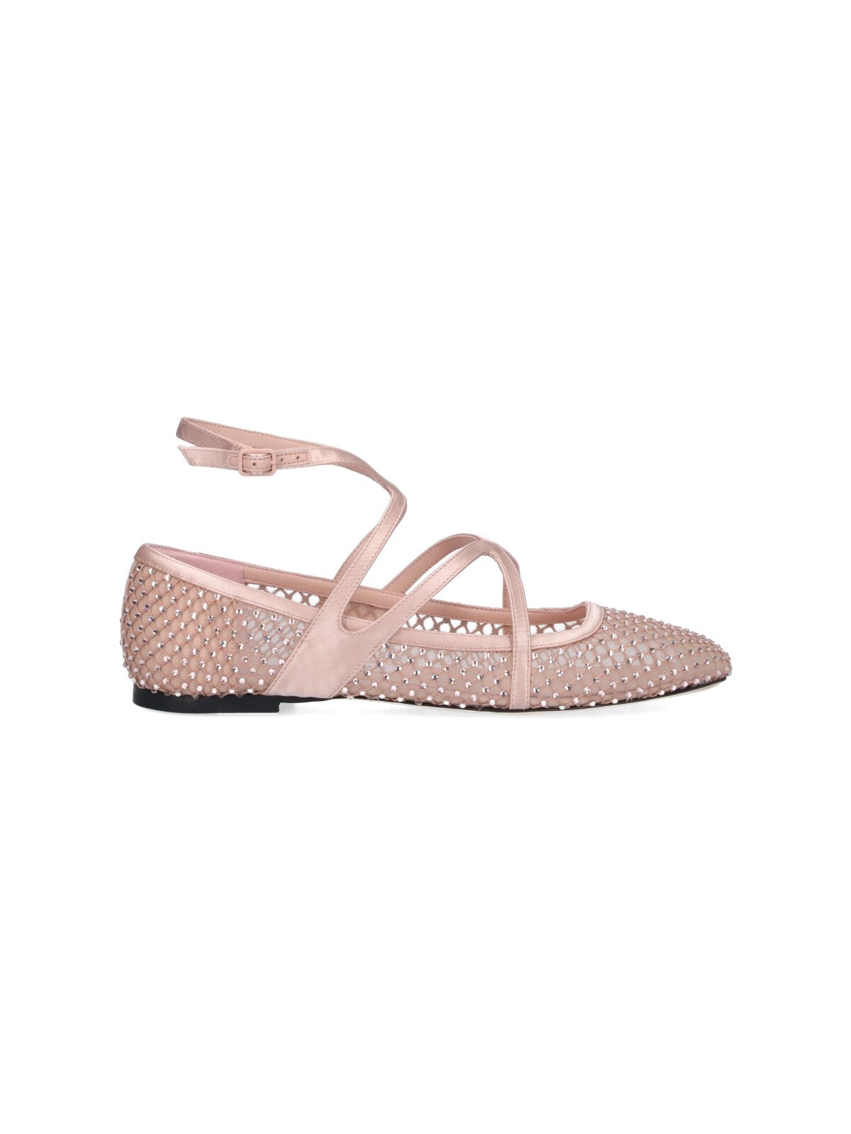 'ASTORIA' RHINESTONE BALLET FLATS - 1