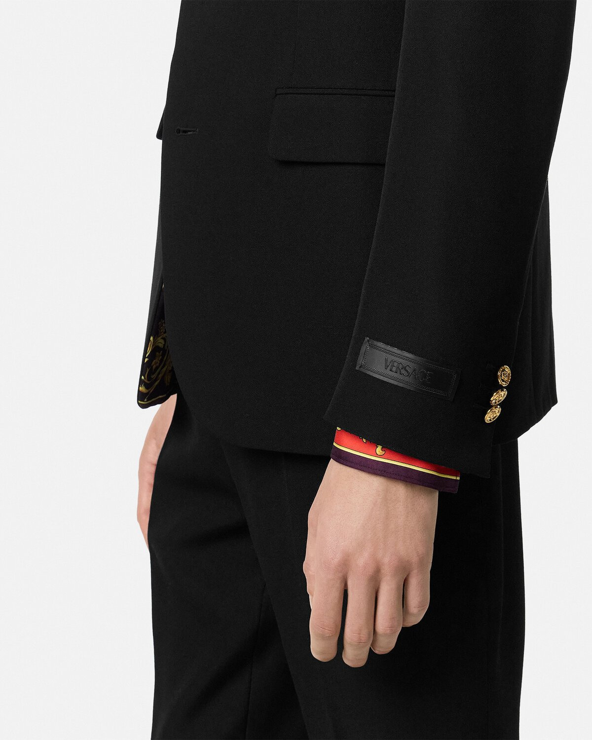 Wool Single-Breasted Blazer - 3