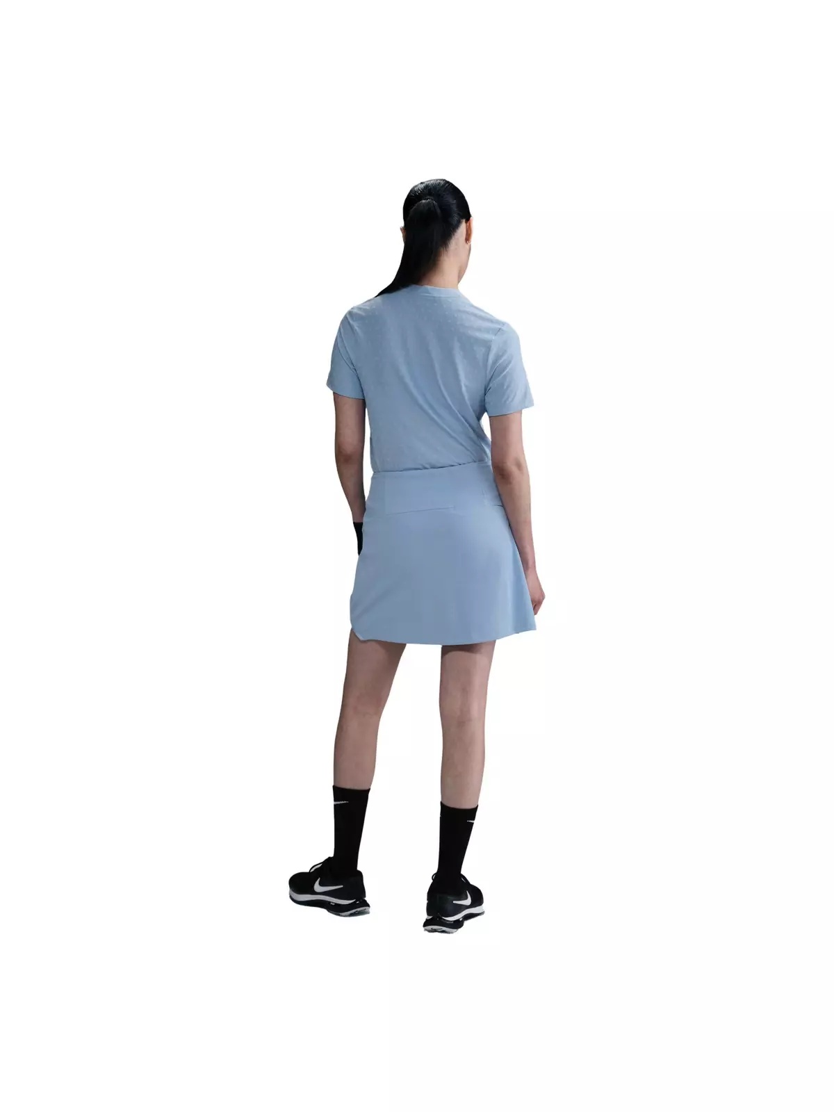 Women's Dri-FIT Tour Short-Sleeve Blade Jacquard AOJ Golf Polo -Blue - 5