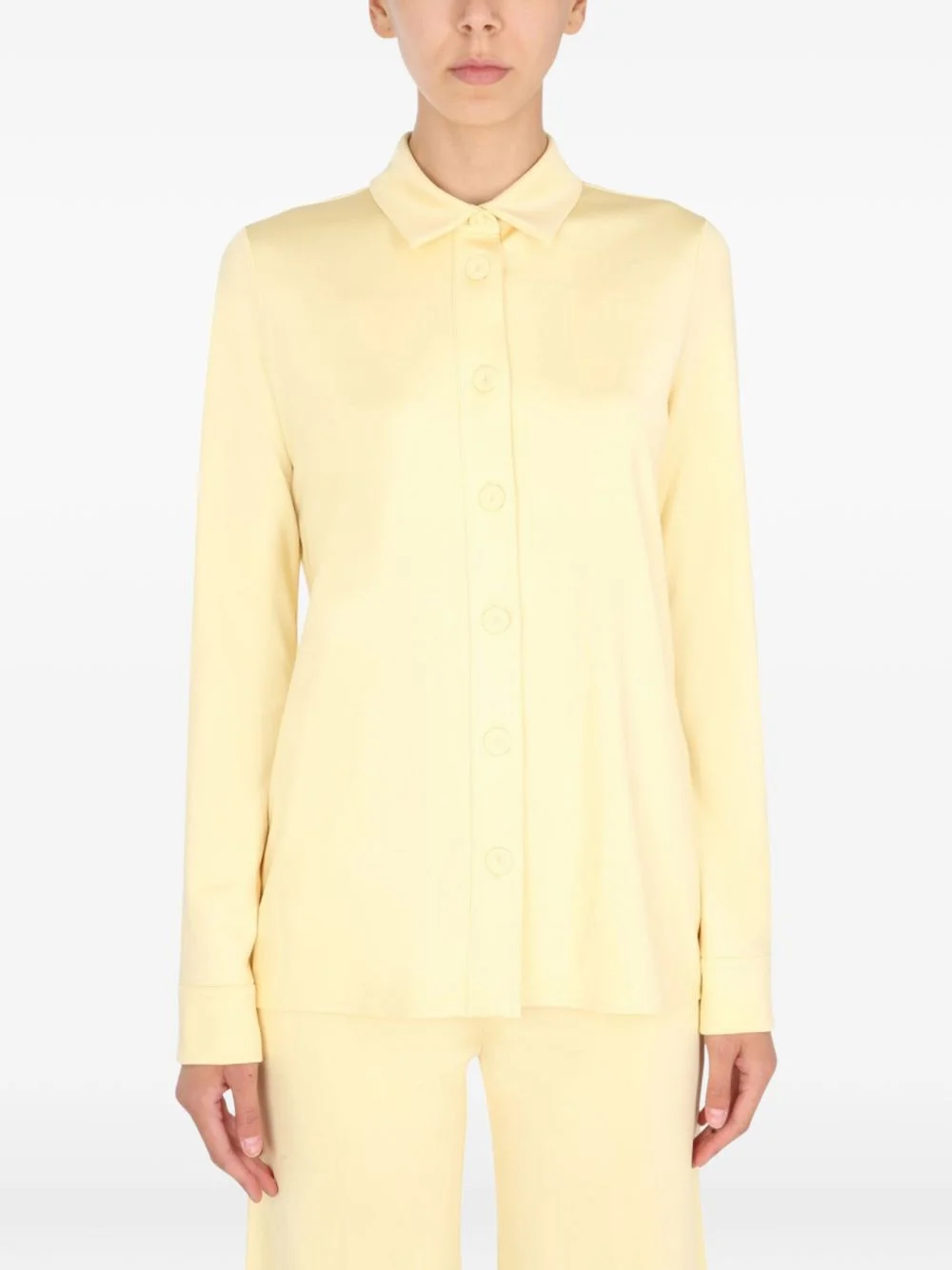 button-fastening shirt - 1