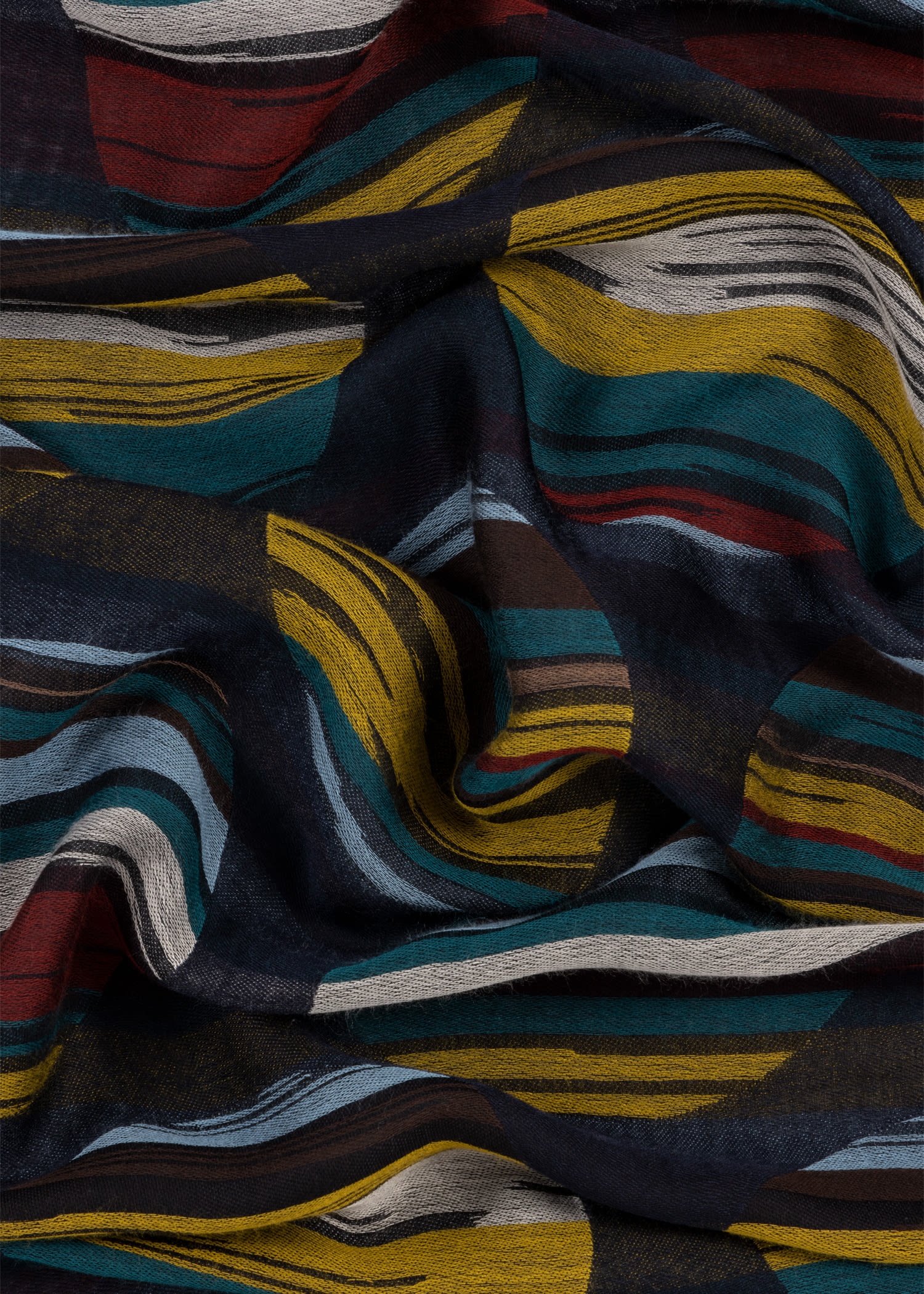 'Signature Stripe Polka Dot' Scarf - 4