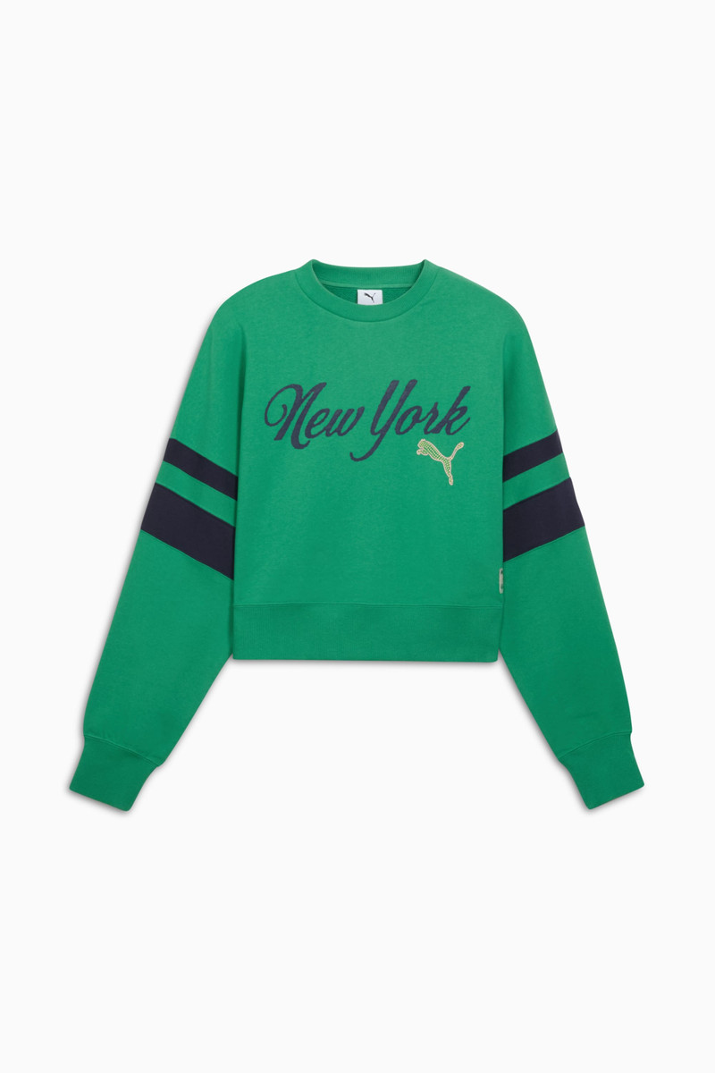 Wardrobe Essentials Bright Lights NYC Flagship Women's Crew Sweatshirt 1