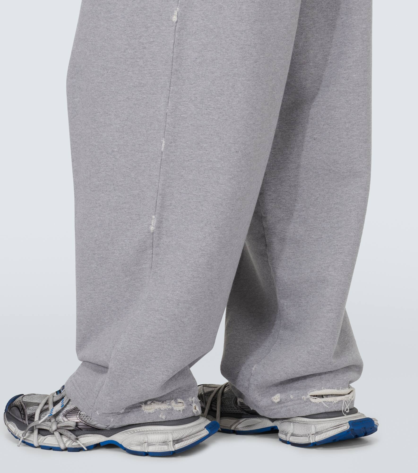 Cotton fleece sweatpants - 6
