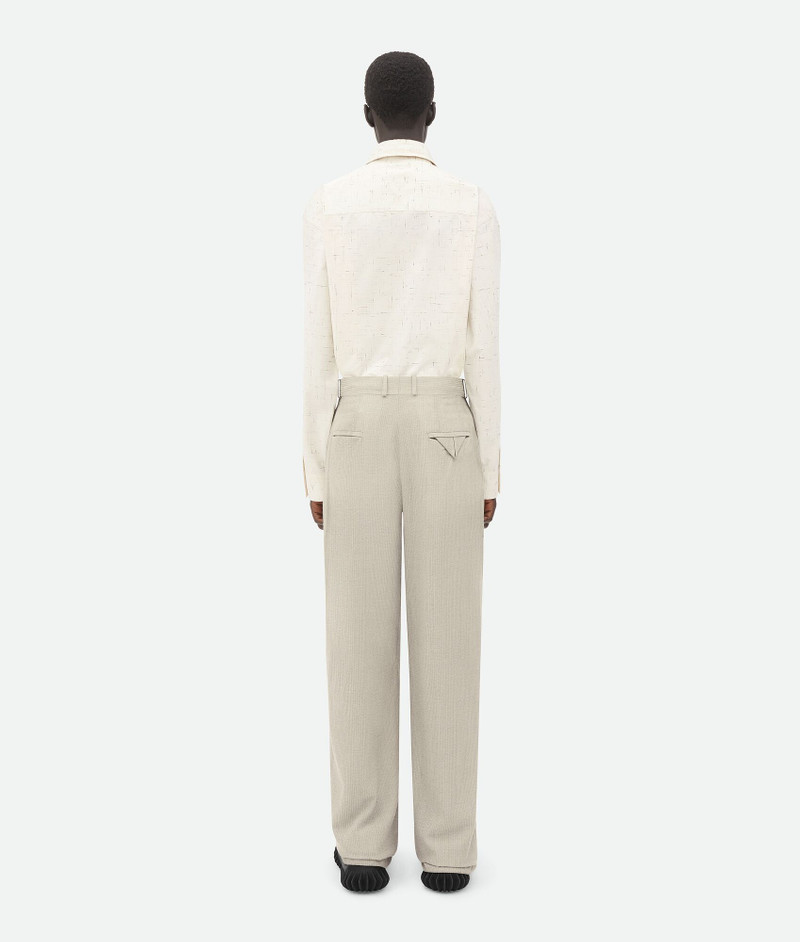 Wool Silk Mouline Trousers 3