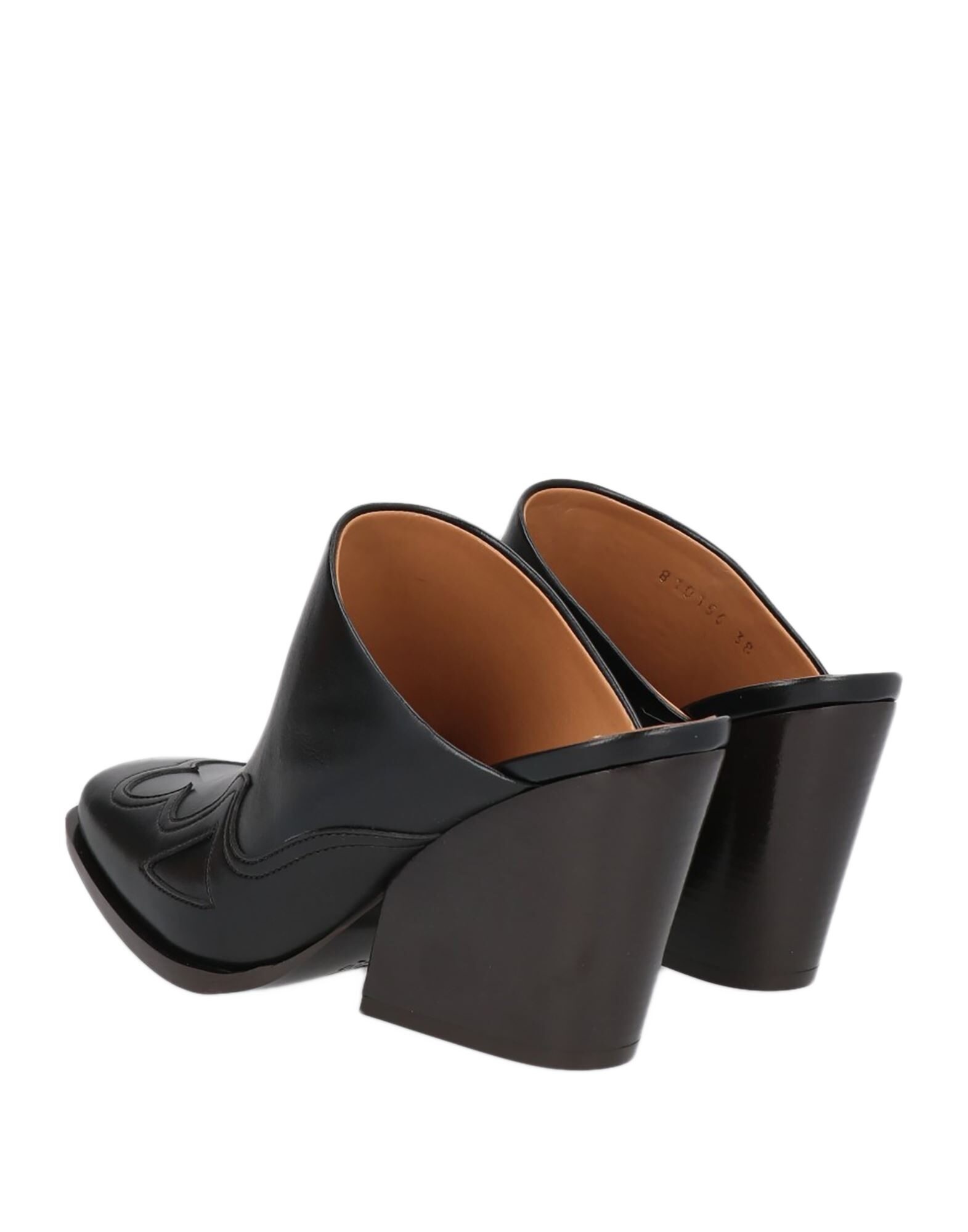 Black Women's Mules And Clogs - 3