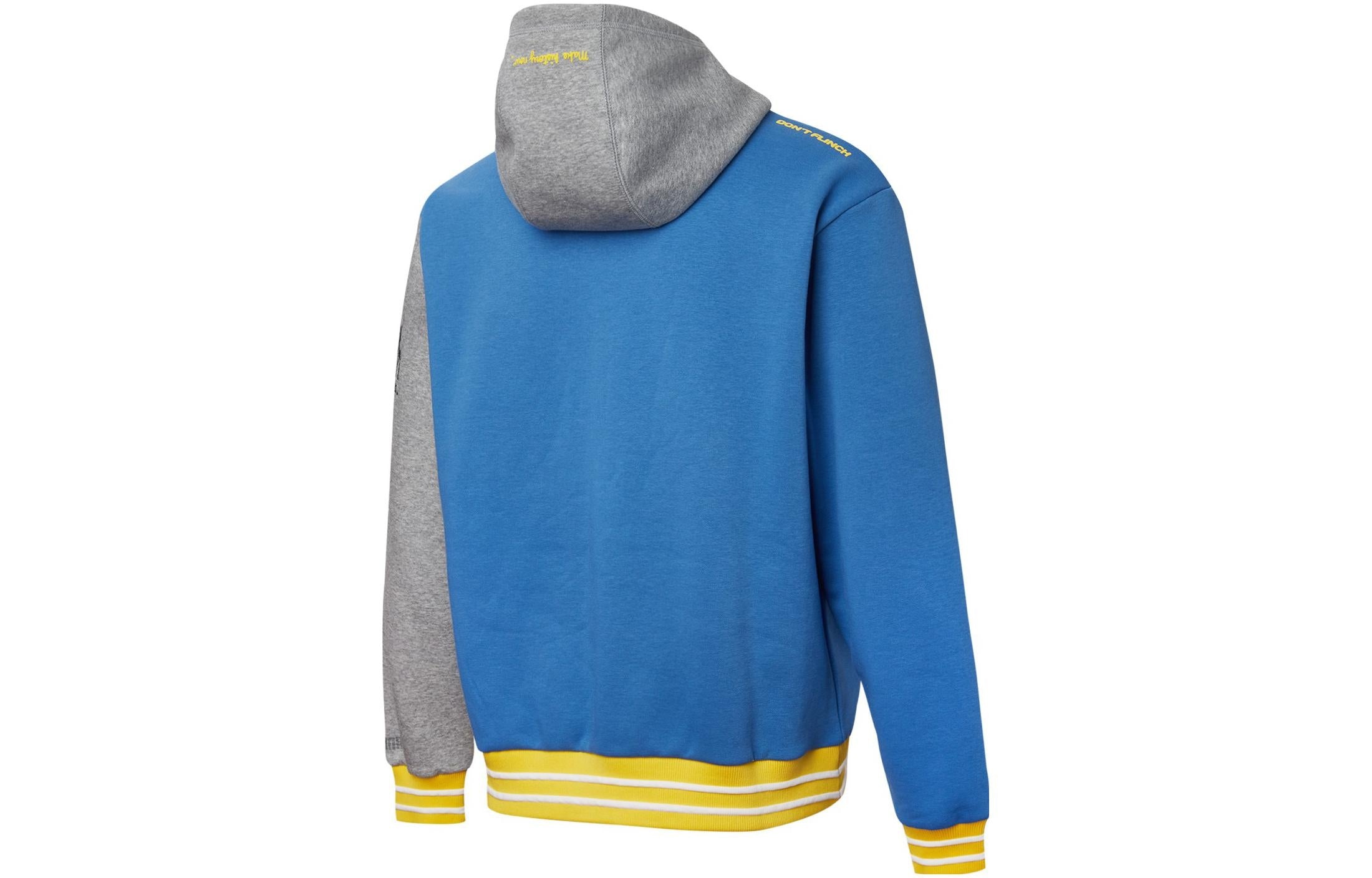 Puma x Black Fives Basketball Hoodie 'Blue Grey Yellow Black' 532263-02 - 2