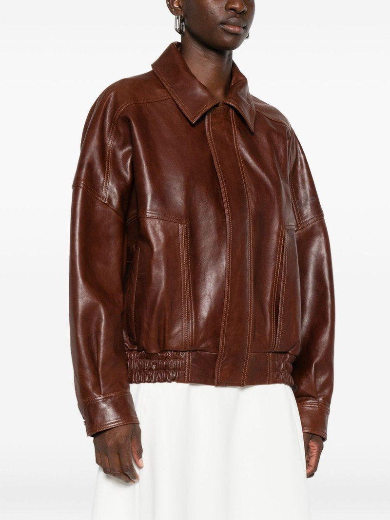 Dalme leather bomber jacket 3