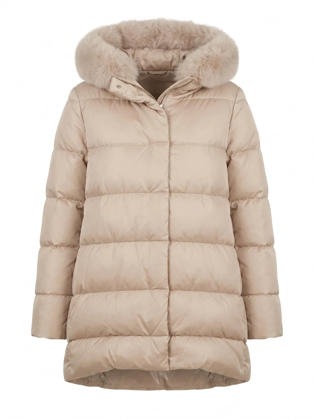 `A-Shape` Padded Jacket - 1