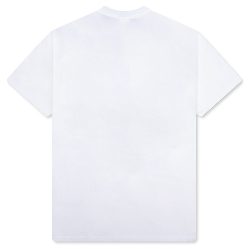 A BATHING APE® ABC CAMO BY BATHING APE TEE - WHITE/BLACK outlook