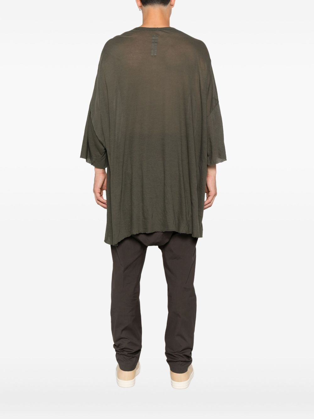 raw-cut organic cotton T-shirt - 3