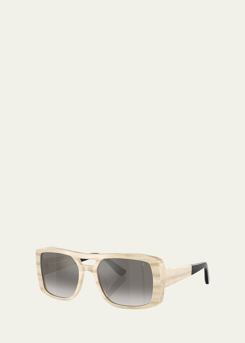 Brunello Cucinelli BC4012S Square Acetate Sunglasses outlook
