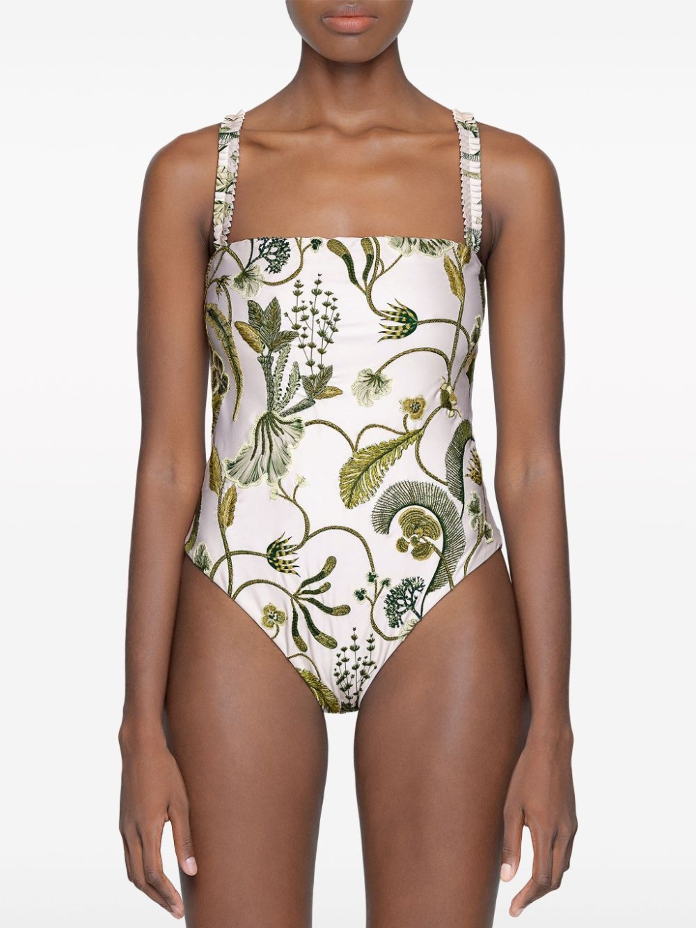 LimÃ³n Algae floral-print swimsuit - 5