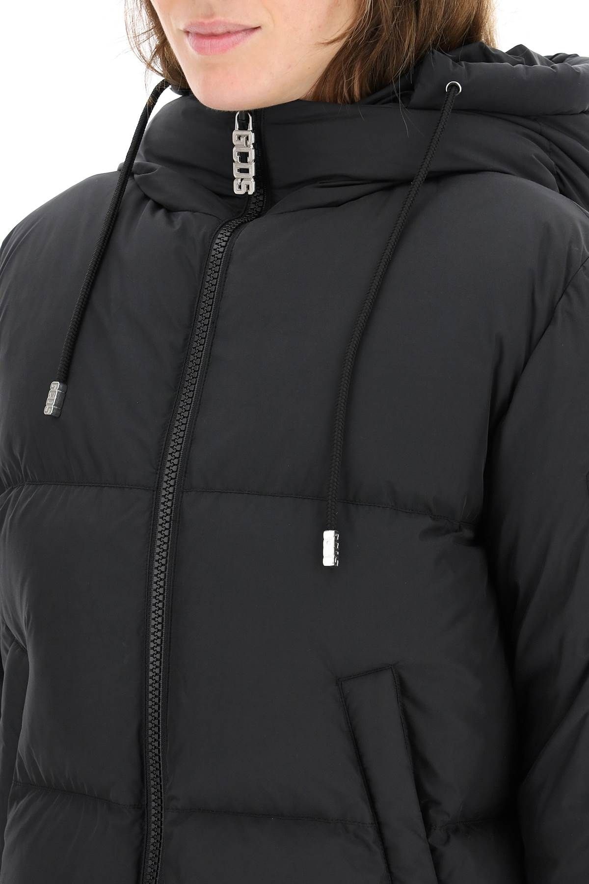 SHORT DOWN JACKET MAXI LOGO - 5