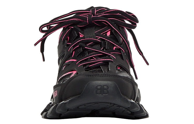 (WMNS) Balenciaga Track Sneaker 'Black Neon Pink' 542436W3AC21055 - 3
