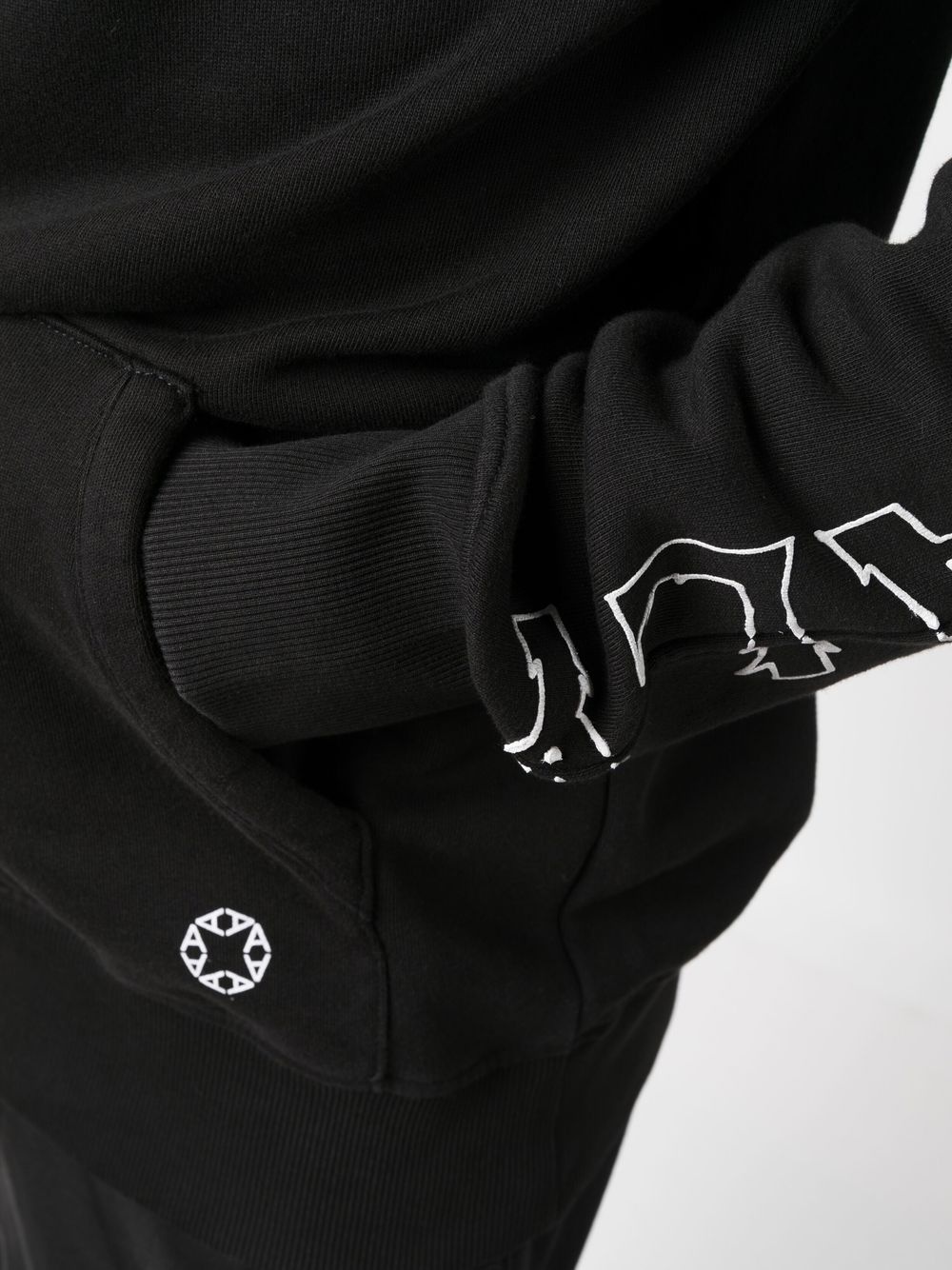 logo-print hoodie - 5