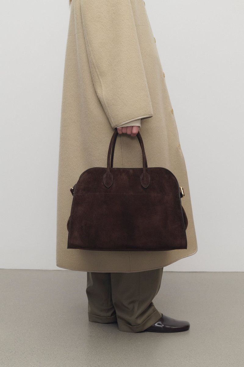 Soft Margaux 15 Bag in Suede 4