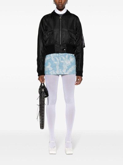 Vivienne Westwood Cynthia cropped bomber jacket outlook