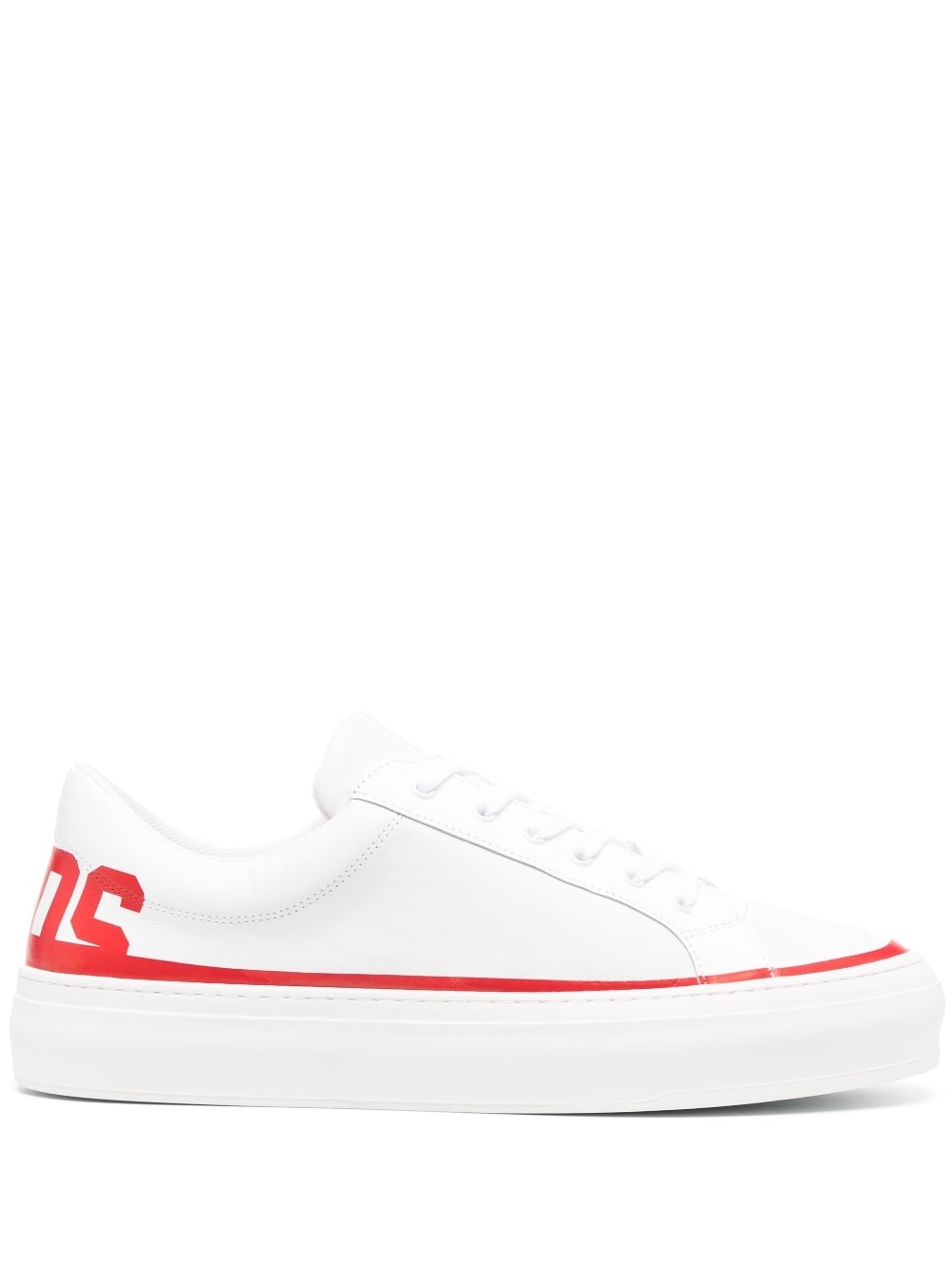 logo-print low-top sneakers - 1