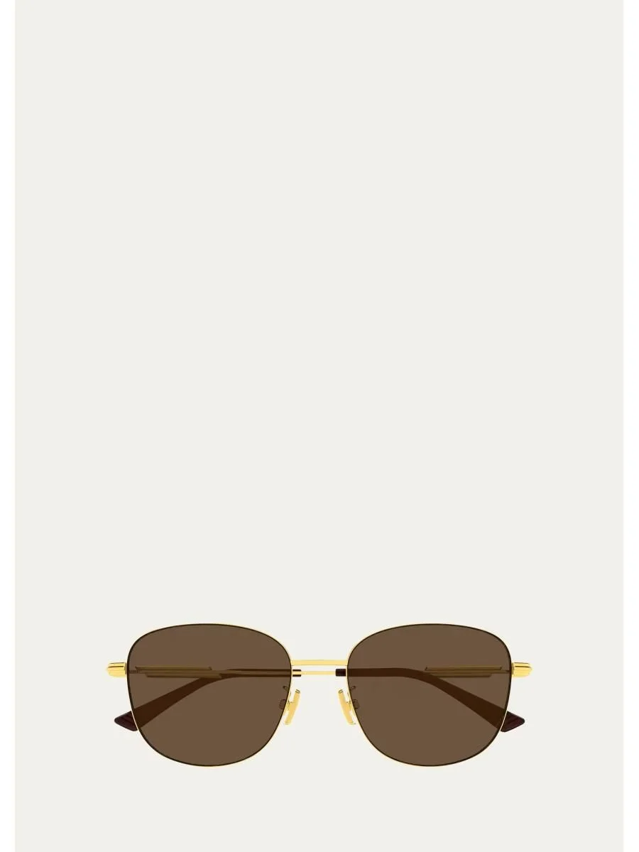 Ribbon 56MM Round Sunglasses - 1