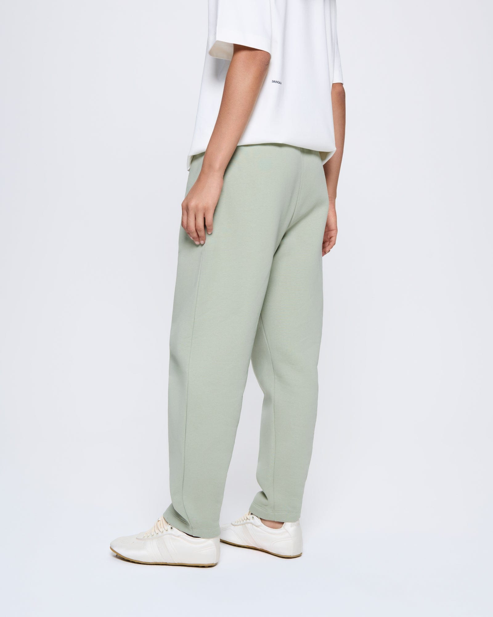 Womens DNA Barrel-Leg Track Pants - Moss Green - 5
