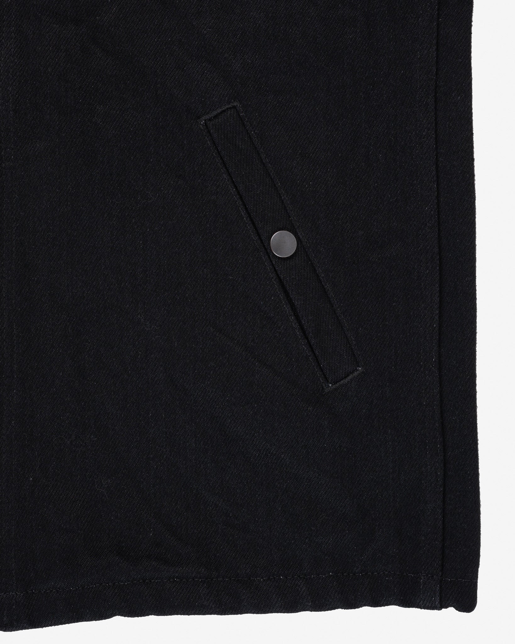 IHJ-142-BLK 21oz Serge Windbreaker - Black - 9