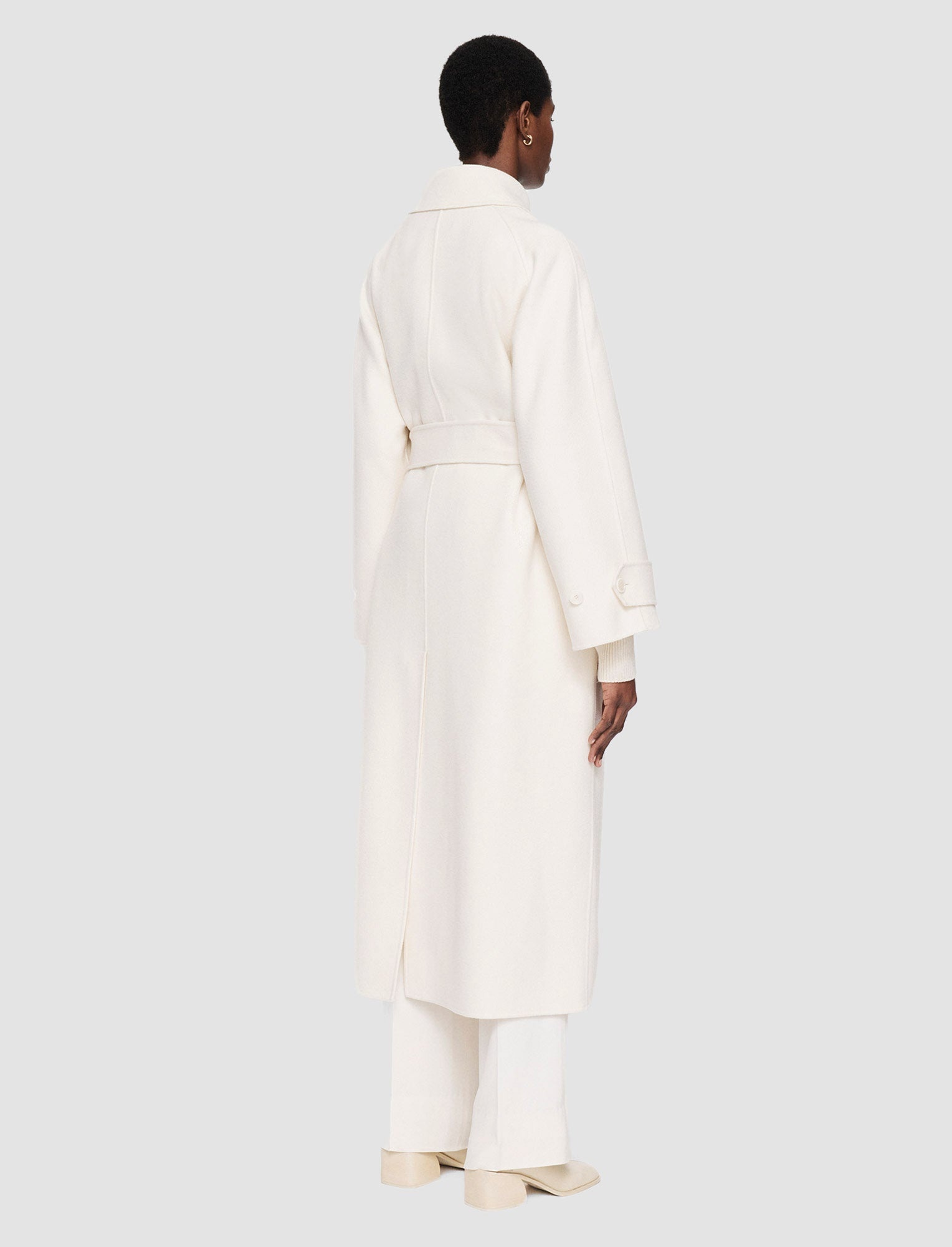 Double Face Cashmere Navarre Coat - 3
