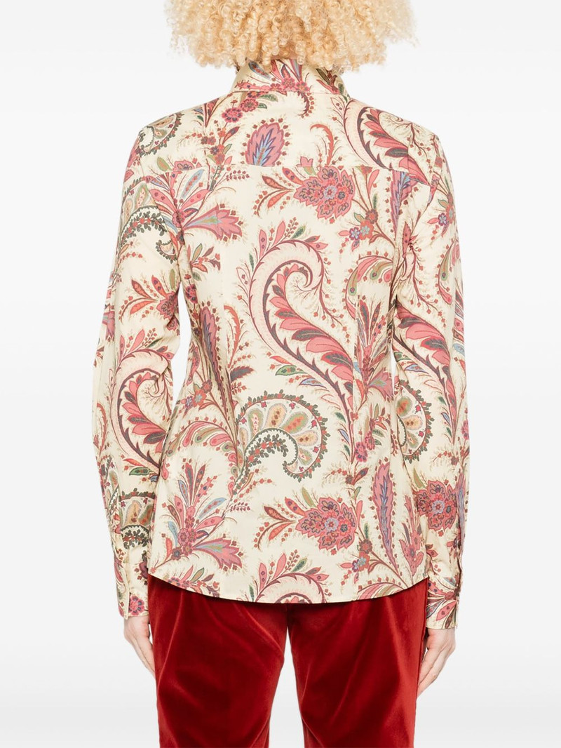 paisley-print poplin shirt 4