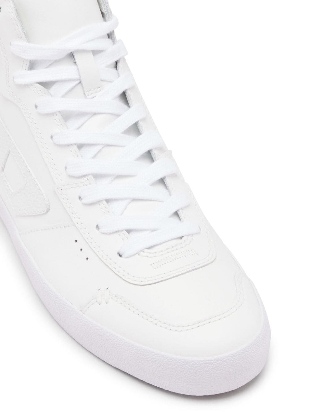 S-Leroji leather high-top sneakers - 6