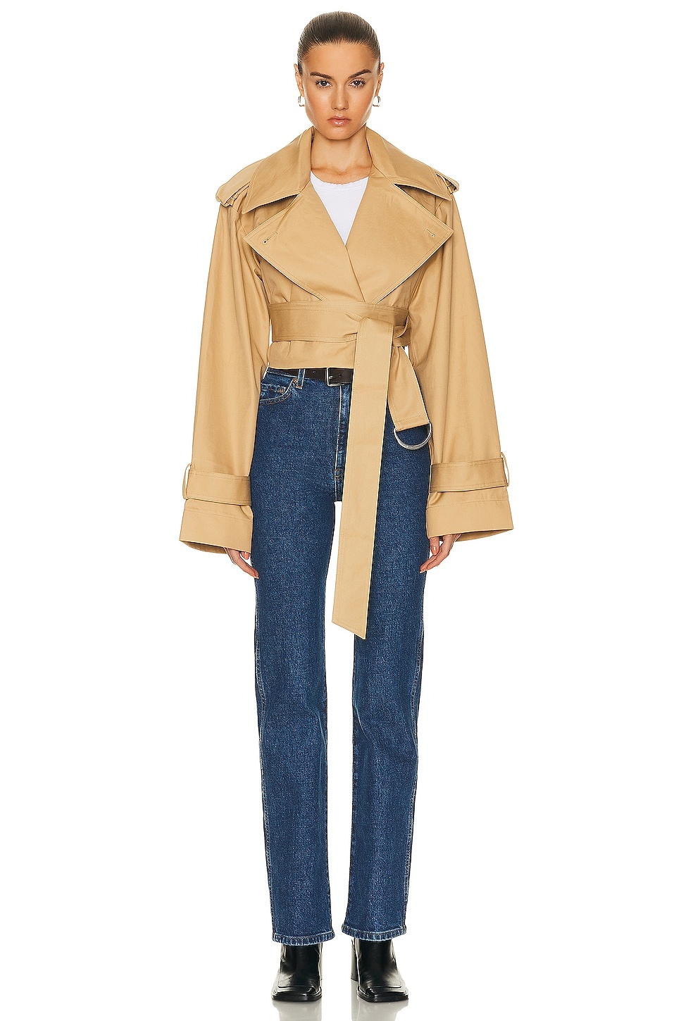 Convertible Trench Coat ルシェルブルー ル シェル ブルー - LE CIEL BLEU | Tailored Long | RESTIR