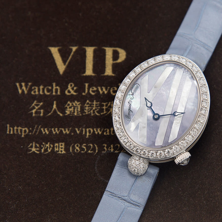 Breguet Reine de Naples Automatic Diamond Ladies Watch 9818BB/5V/922/DD0D - 6