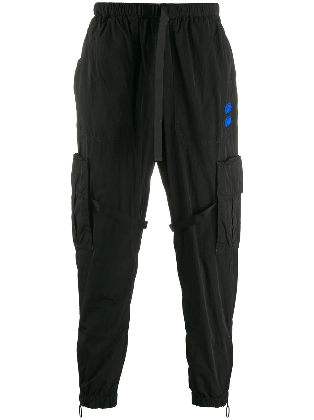 mid-rise cargo trousers - 1