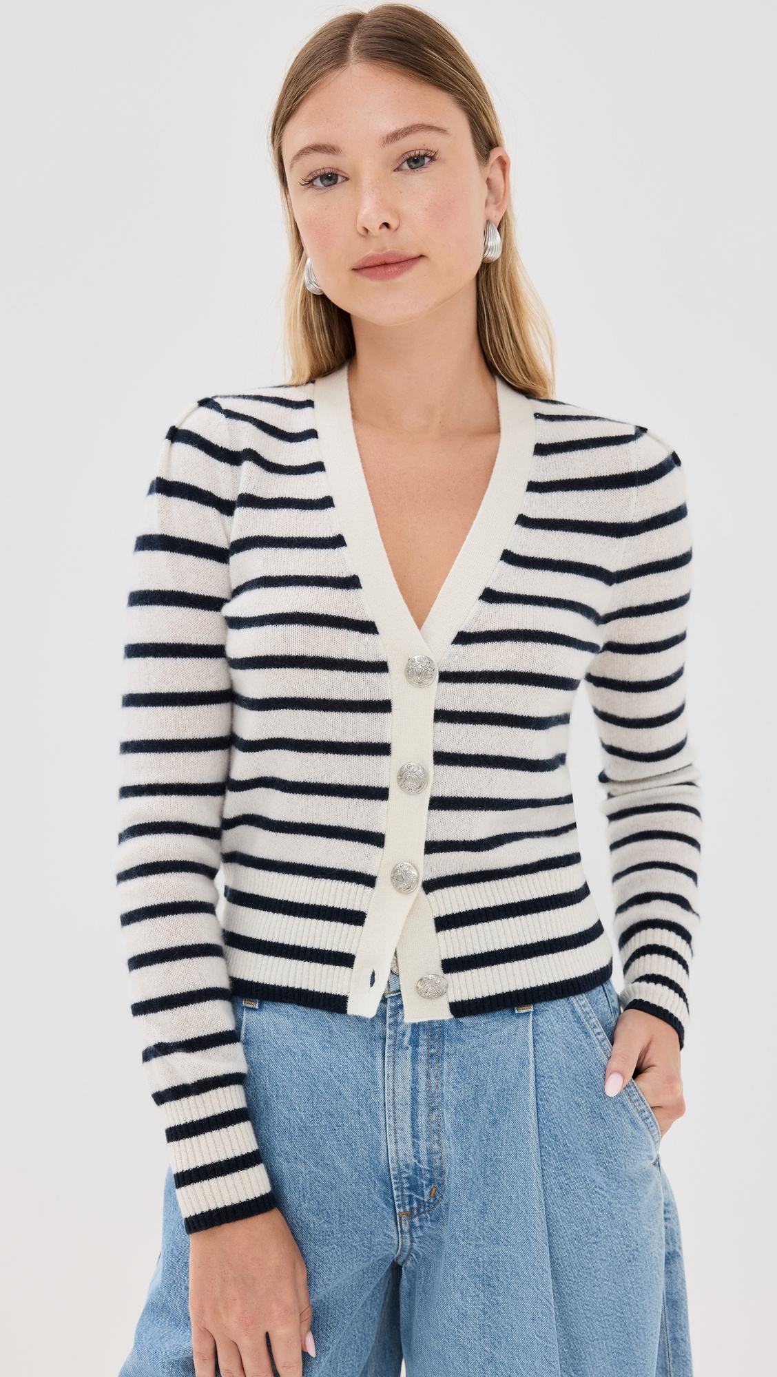 Solene Cashmere Cardigan - 1