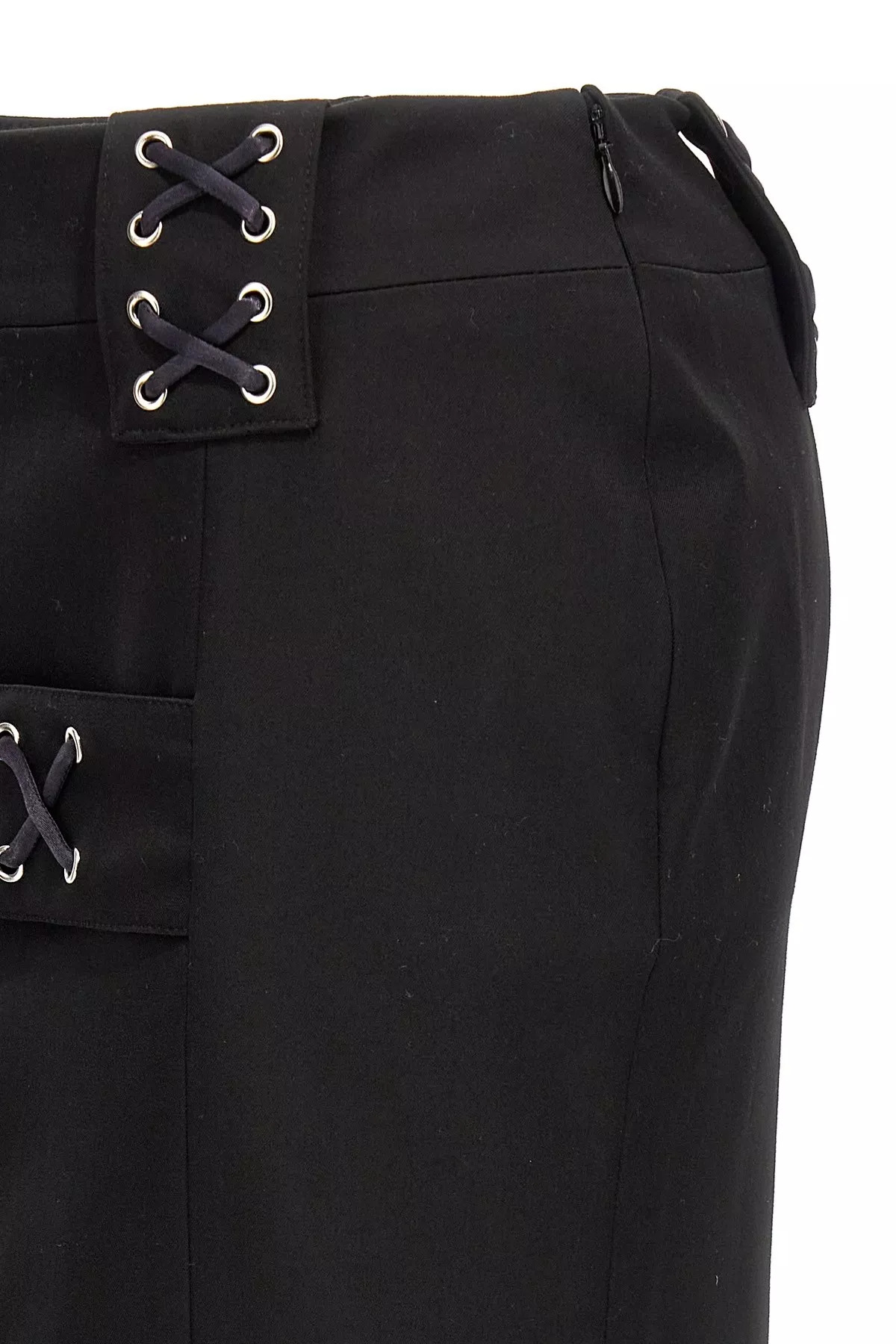 Lace-up skirt - 4