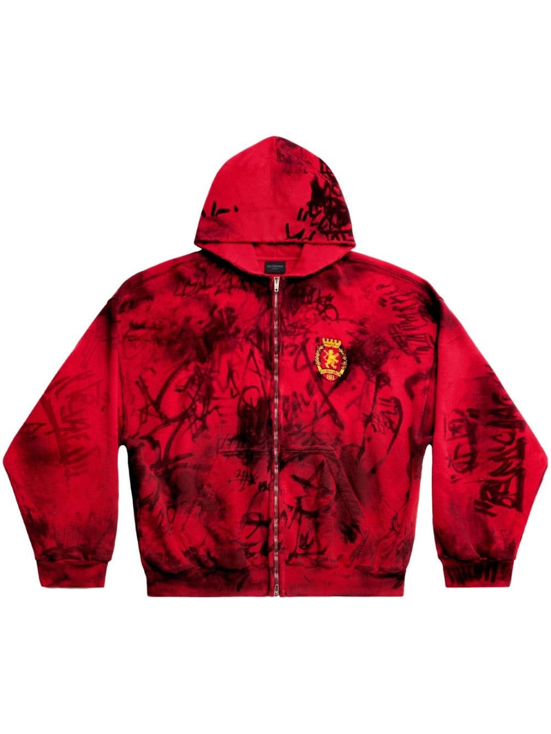 Skater tie-dye hoodie - 1