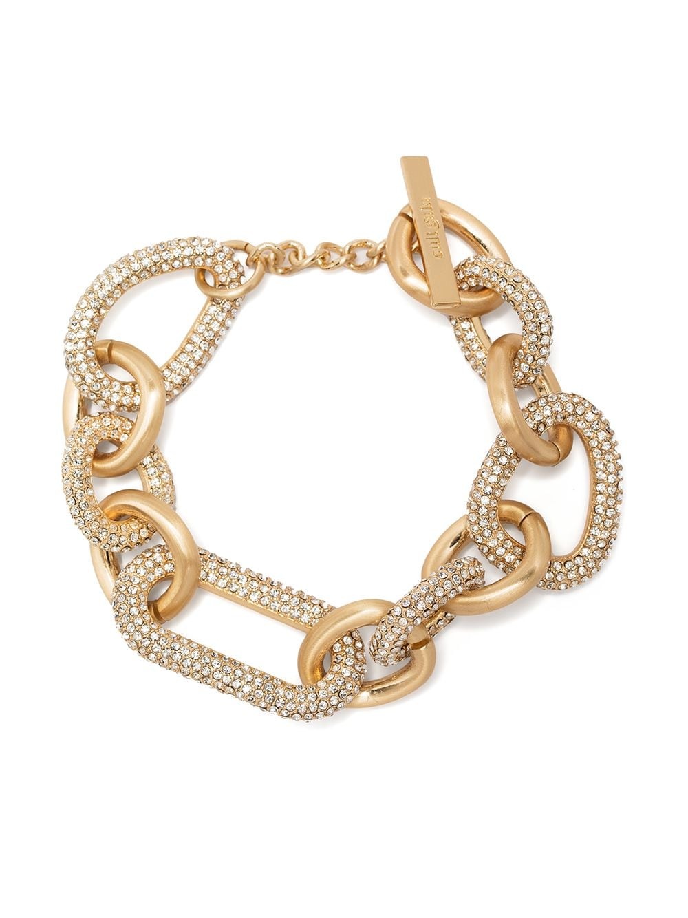 Reyes crystal-chain bracelet - 1