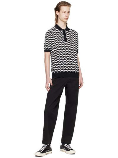 Fred Perry Black Straight Leg Trousers outlook