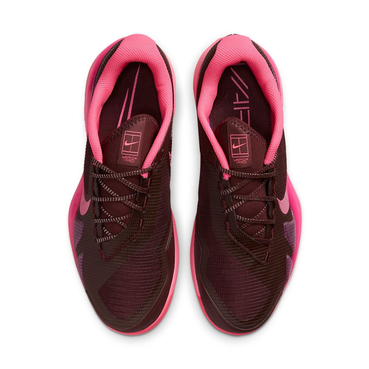 (WMNS) NikeCourt Air Zoom Vapor Pro Premium 'Burgundy Crush Hyper Pink' DQ4685-600 - 4