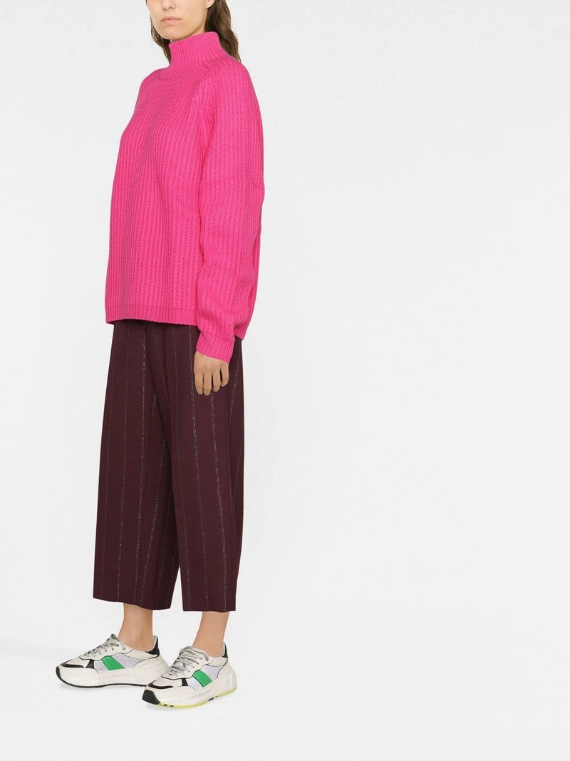 striped cropped trousers 3