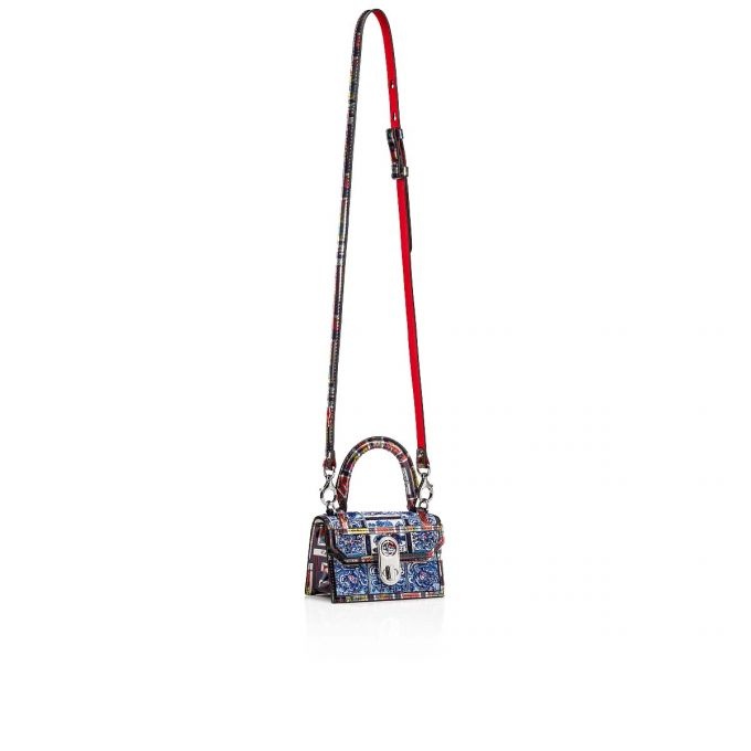 Elisa Top Handle Nano MULTI/BLACK MULTI/SILVER - 6