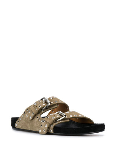 Isabel Marant Lennyo stud-embellished sandals outlook