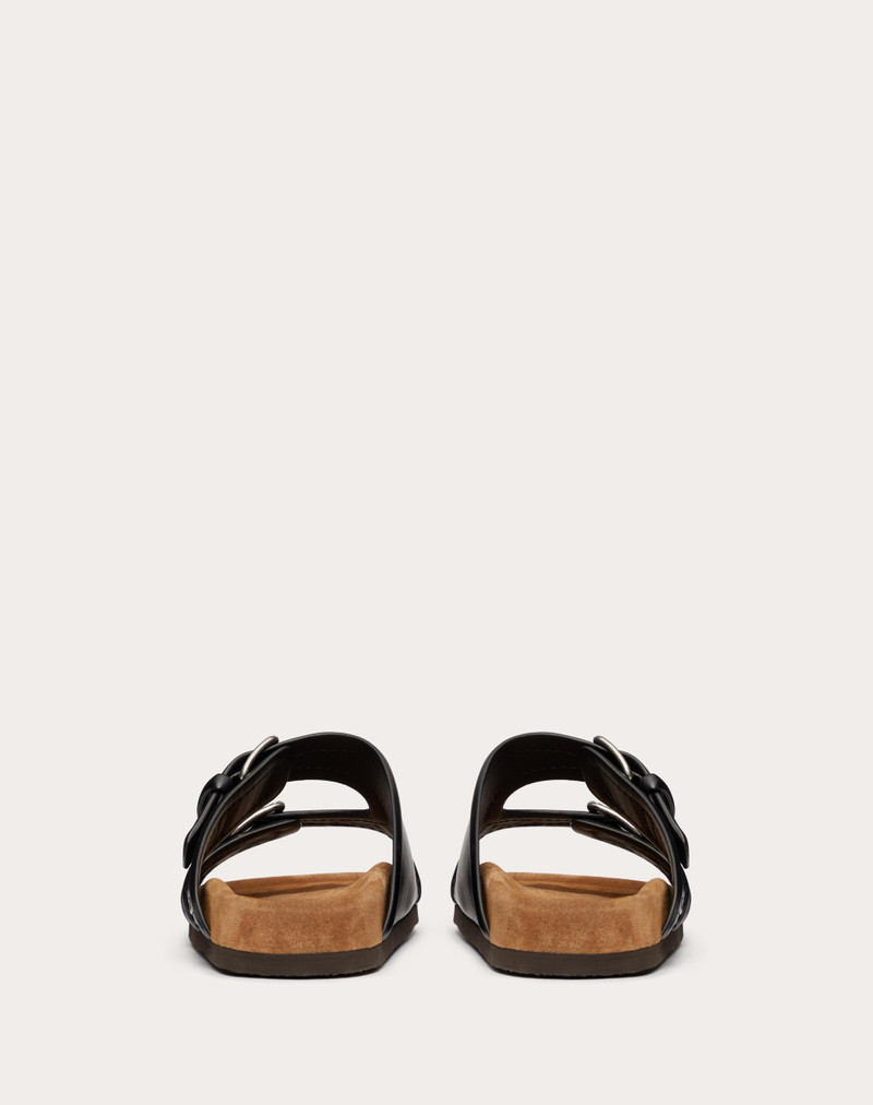 FUSSFRIEND CALFSKIN LEATHER SLIDE SANDAL 3