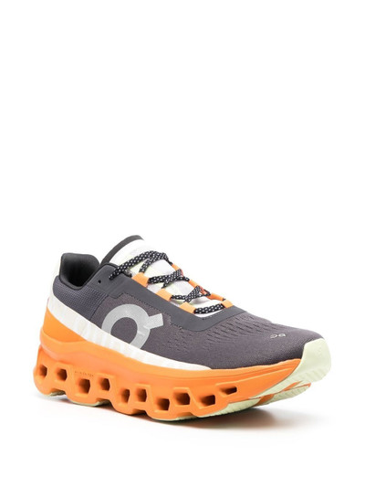 On Cloudmonster low-top running sneakers outlook