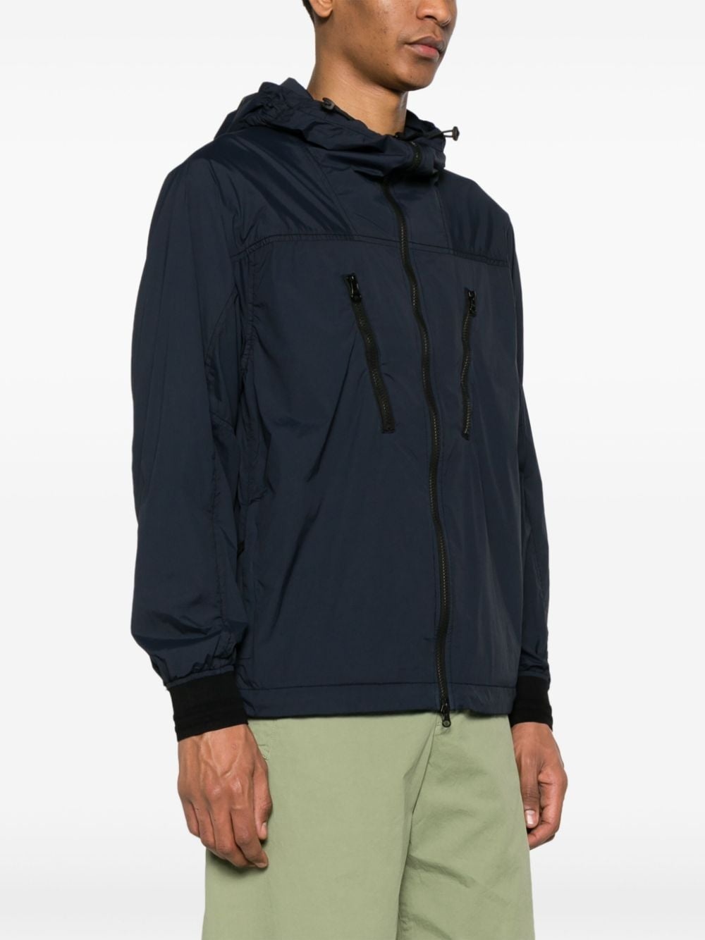 Compass-badge hooded jacket - 3