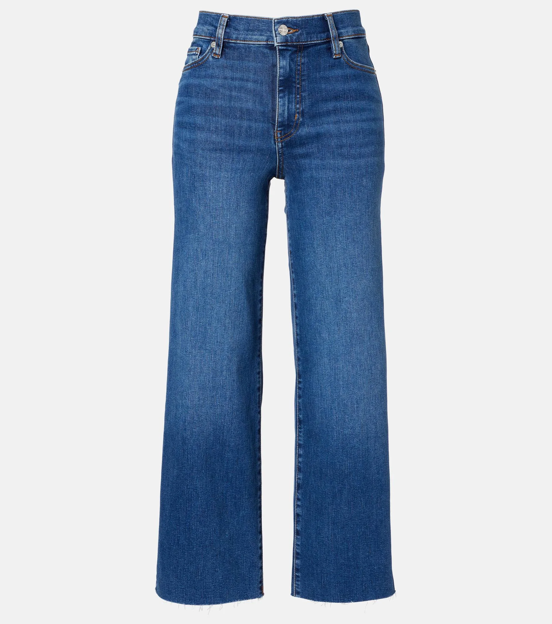 Le Slim Palazzo Crop wide-leg jeans - 1