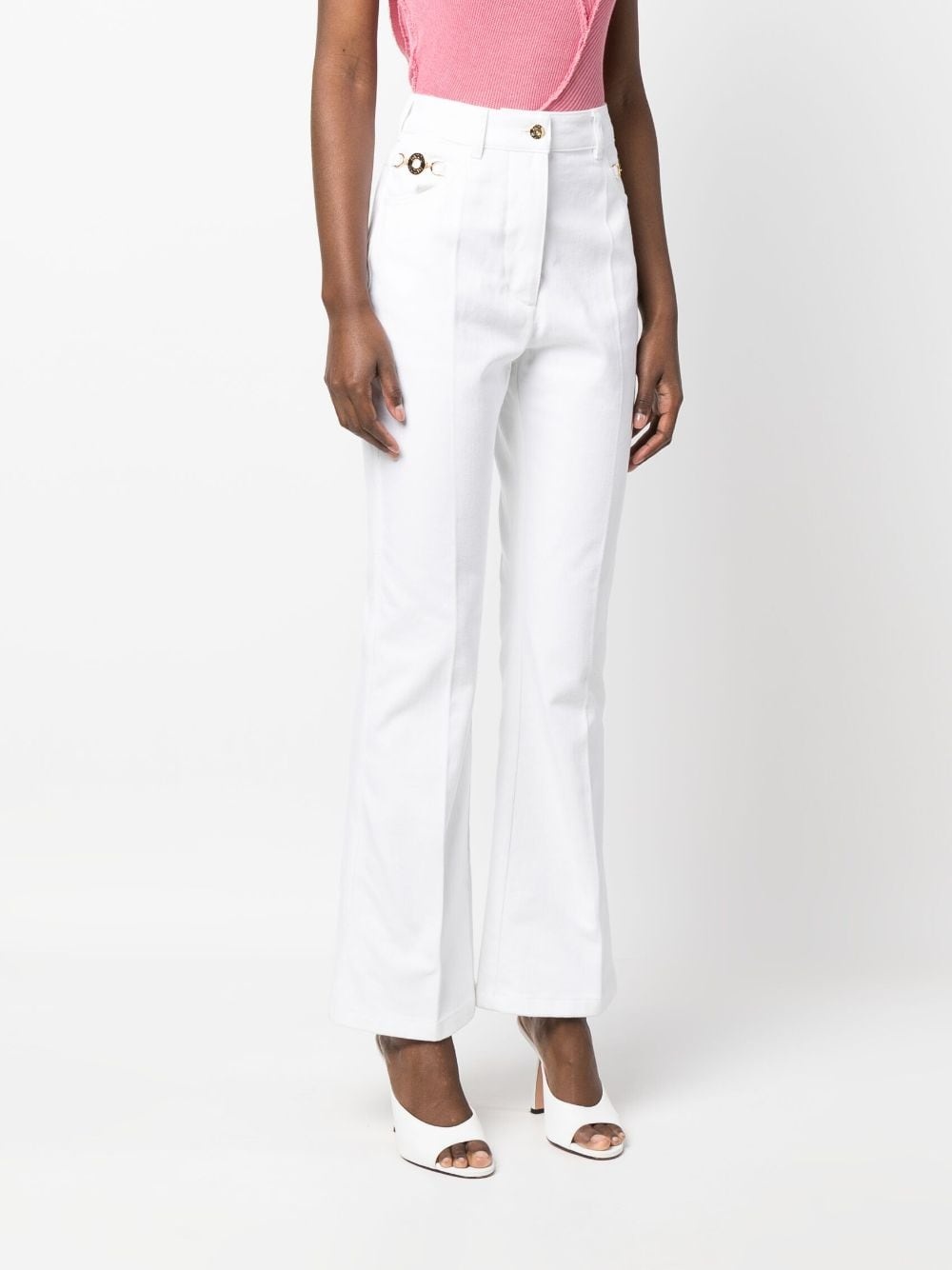 high-rise flared jeans - 3