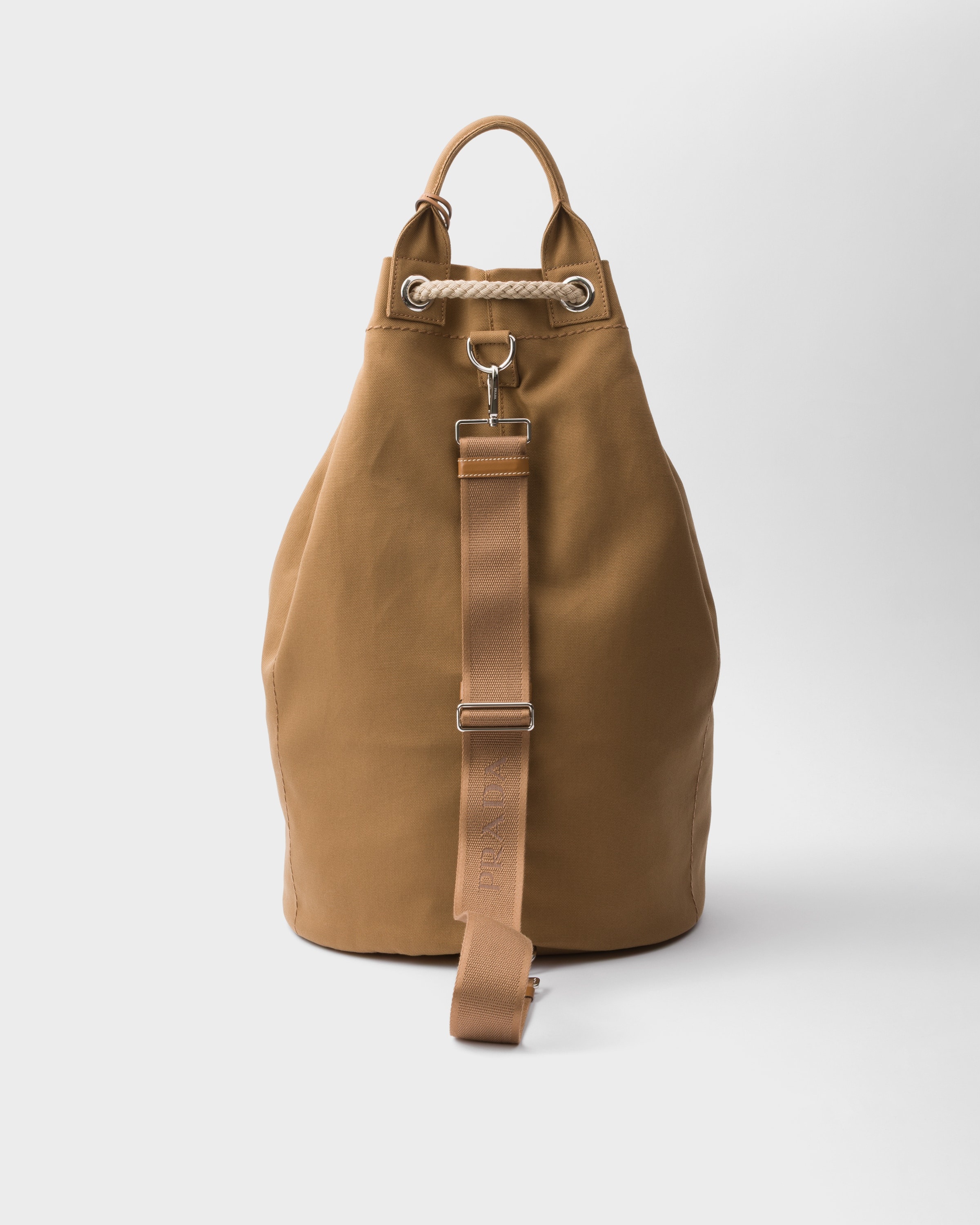 Canvas drawstring duffle bag - 4