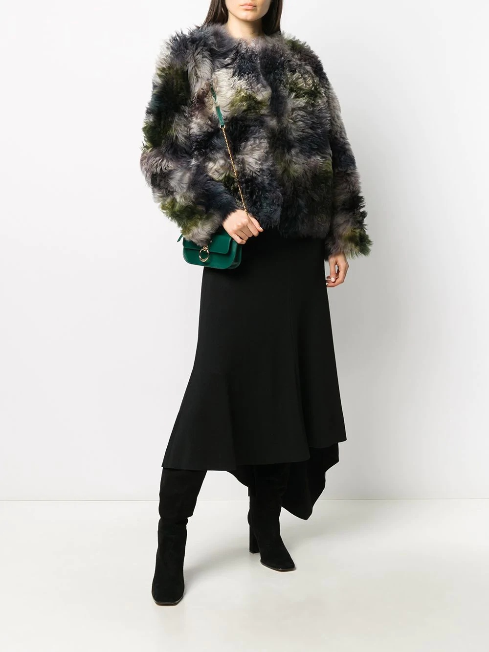 short fur jacket - 2