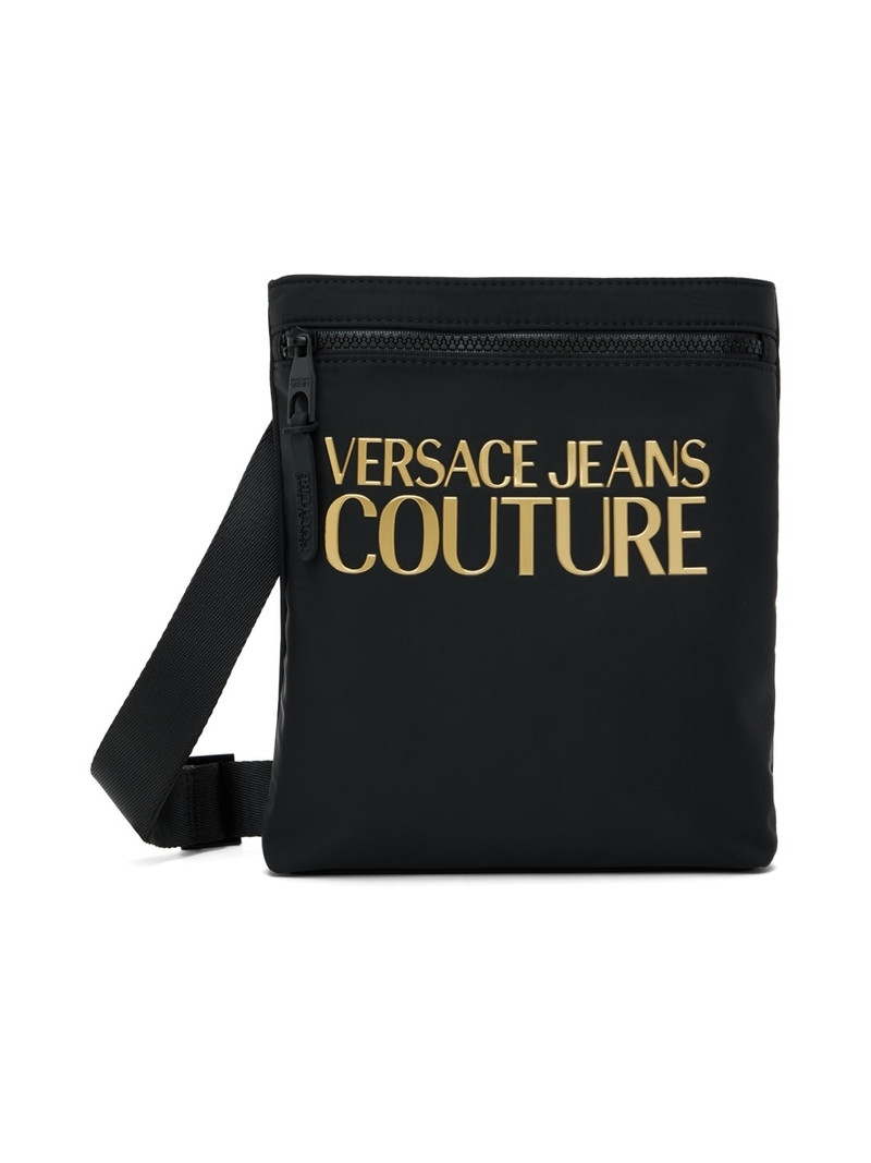Black Logo Couture Bag - 1
